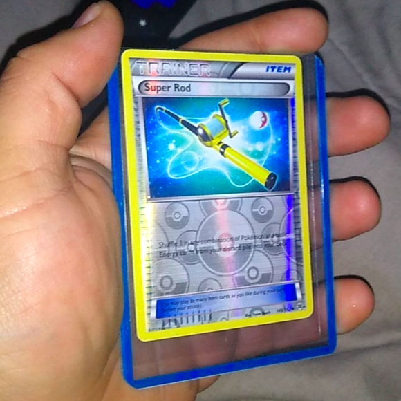 Pokemon | Toys | Super Rod Trainer Pokemon Card | Poshmark